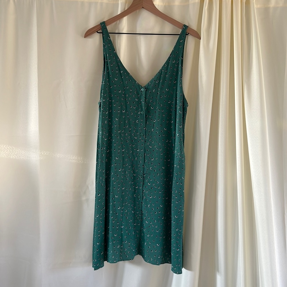&OTHER STORIES Floral Button Down Dress